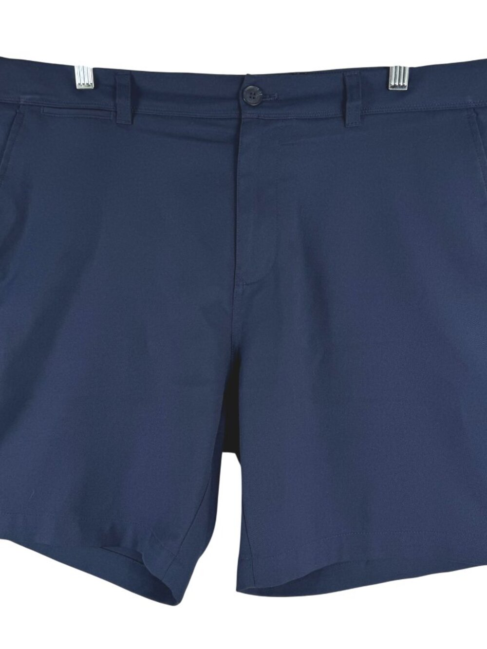 Mizzen + Main Baron Shorts Mens Size 36 Blue Performance Golf Solid SS-2349